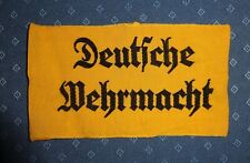 Original  WWII German Army   Wehrmacht Arm Band picture