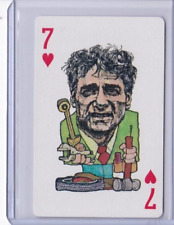 1980 POLITICARDS PLAYING CARDS 7H RALPH NADER picture