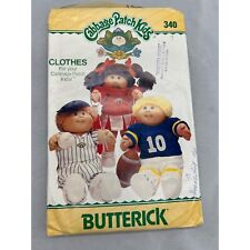 Vintage Cabbage Patch Kids Butterick Sewing Sports Patterns 340 picture