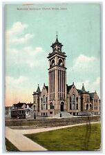 Boise Idaho ID Postcard Methodist Episcopal Church Building Exterior 1910 Posted picture
