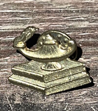 Vintage GENIE LAMP On Books Lapel pin picture
