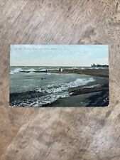 Postcard  Linwood Park Beach Ohio  c1909 on the beach , damaged as is picture