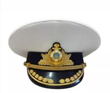 UKRAINE, Peaked cap ADMIRAL COMMANDER, Navy Ukrainian Naval Forces Visor hat picture
