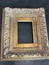 Vintage 13x15 Gold Gilt Ornate Wooden Picture Frame picture
