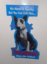 Vintage Frankenweenie RARE Miniature Plastic Disney Promo Dog Tim Burton Sparky picture