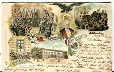 Germany AK Kaiser Wilhelm der Grosse bicentennial anniversary 1897 cover to USA picture