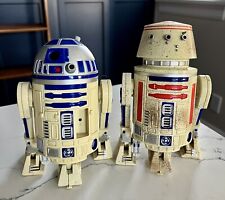 Vintage 1997 Lucasfilm Star Wars 6.5” R2-D2 and 7” R5-D4 Action Figures Hasbro picture