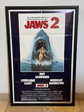 Original 27X41  Jaws 2 One sheet Movie Poster picture