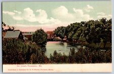 Thomaston, Maine ME - Wonderful Mill Creek - Vintage Postcard - Unposted picture