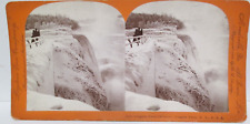 Vintage Stereograph Card Photo 1899 Niagara Falls, N.Y.  B.L. Singley #1029 picture