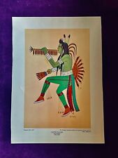 JACK HOKEAH-VINTAGE NATIVE AMERICAN PRINT-FAMED KIOWA FIVE-GILCREASE MUSEUM picture