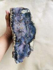 Mexican amethyst sage agate lapidary rough piece  4.12 lbs picture