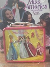 Vintage 1972 Aladdin Miss America Pageant metal Lunchbox picture