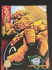 Thing 1994 Marvel Universe #197 Super Heroes Card Toybiz Foil Anime X-Men Comics picture