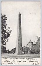 Soldier's Monument Harrisburg Pennsylvania Undivided Back Postcard c1906 picture