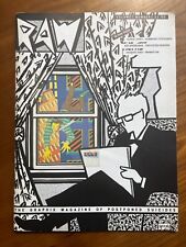 RAW GRAPHIX #1 MAGAZINE Of POSTPONED SUICIDES, Volume 1, 1980 Art Spiegelman picture