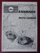 9/1984 PUB PANHARD BLINDE ERC 90F4 SAGAIE AML 90 ORIGINAL SPANISH AD picture