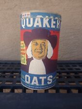Vintage Quaker Oats Oatmeal Cardboard Container, Box - Advertising 1987 picture