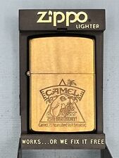 Vintage 1988 Camel Joe 75th Birthday Brass Zippo Lighter NEW picture