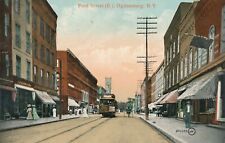 OGDENSBURG NY - Ford Street East Postcard - 1909 picture