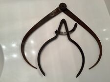 Antique Hand Forged Iron Blacksmith Calipers picture
