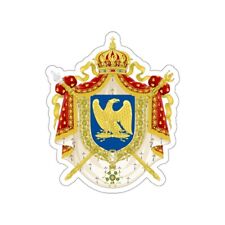 Coat of Arms Second French Empire (1852–1870) STICKER Vinyl Die-Cut Decal picture