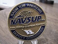 USN NAVSUP Naval Supply Systems Command Deputy Commander Challenge Coin #11U picture