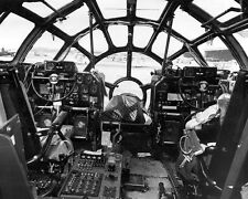 WW2 Photo WWII USAAF B-29 Superfortress Cockpit View  World War Two / 5190 picture