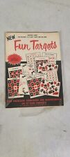 Vintage NOS Fun Targets buy Crosman Arms Co-Very Rare, Very Cool cr-1956. picture
