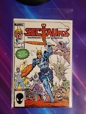 SECTAURS #1 HIGHER GRADE MARVEL COMIC BOOK CM37-159 picture