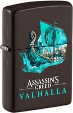 Zippo Assassin's Creed Valhalla Viking Ship Brown 49757 picture