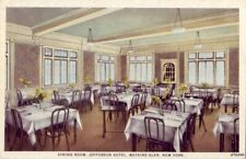SENECA LAKE WATKINS GLEN, NY JEFFERSON HOTEL DINING ROOM C.M. & H.C. Durland own picture