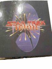 1997 STAR TREK UNIVERSE Binder Book By Newfield Trivia picture