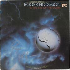 Roger Hodgson Autographed In The Eye Of The Storm Album JSA picture