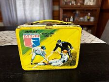 Vintage 1968 MLB Major League Baseball Lunch Box; no thermos picture