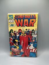 The Infinity War #1 (1992) First Print, Newsstand picture