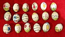 Easter egg  Old World Christmas Light CFG 8281 Hand Painted 18 Vintage  picture