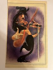 Vtg 1990s Rolling Stone Magazine Prince Pop Art/Caricature picture