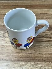 Vintage Papel Clown Around Coffee Mug Made In Japan 3.5