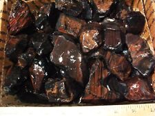 MAHOGANY GOLD SHEEN, ROUGH, TUMBLING,NATURAL,LAPIDARY,CAB,SPECIMEN 19 POUNDS. picture