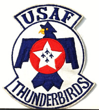 USAF Thunderbirds Demonstration Squadron Full Colored Insignia Emblem Patch picture