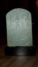 EGYPTIAN ART STELE OF CHIA MINIATURE REPRODUCTION MOULAGE MUSEE DU LOUVRE picture