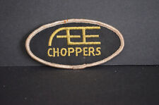 VINTAGE 70'S RARE AEE CHOPPERS PATCH NEW BUT FADED  #3 picture