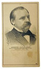 ANTIQUE BLACK & WHITE ETCHING GROVER CLEVELAND, PRESIDENT 1885…. picture