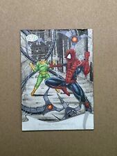 2022 Upper Deck Marvel Masterpieces sketch card Spider-man by Angel S.Aviles picture