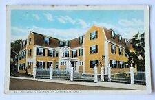 Marblehead MA Massachusetts The Leslie Hotel Front Street Vintage Postcard A8 picture