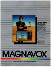 1981 Magnavox Print Ad, Model 4265 Star System TV Leonard Nimoy Mustache Desert picture
