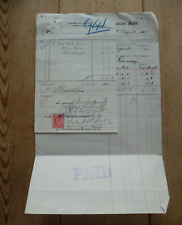 The Potteries Electric Traction Co Ltd invoice/receipt August 23rd and 26th 1906 picture