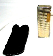 A Retro Gold Vintage Working English SUNEX Lighter From 70/80's 2