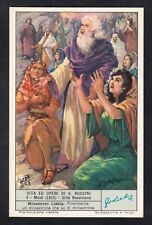 Vintage 1969 GIOACHINO ROSSINI Trade Card Moses 1818 picture